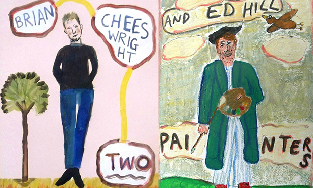 Two painters: Brian Cheeswright and Ed Hill