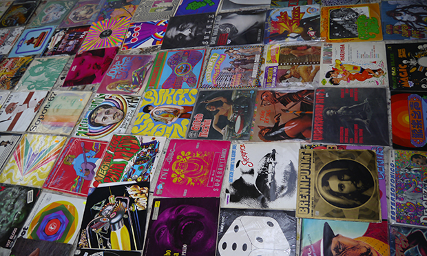Dr Lakra's collection of album covers