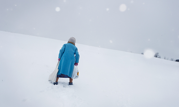 Errands in the Snow. Photograph: Kyoko Hamada