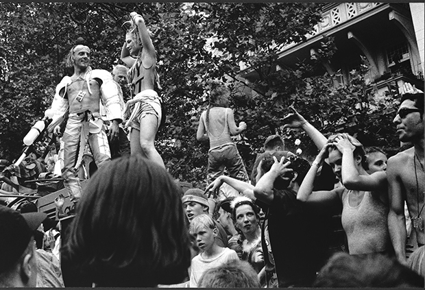 Loveparade 1992. Photograph: Ben de Biel