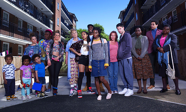 The cast of Chewing Gum