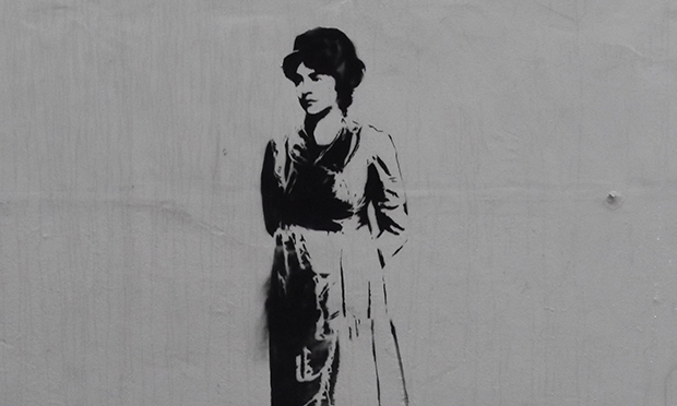 Mary Wollstonecraft stencil by Stewy