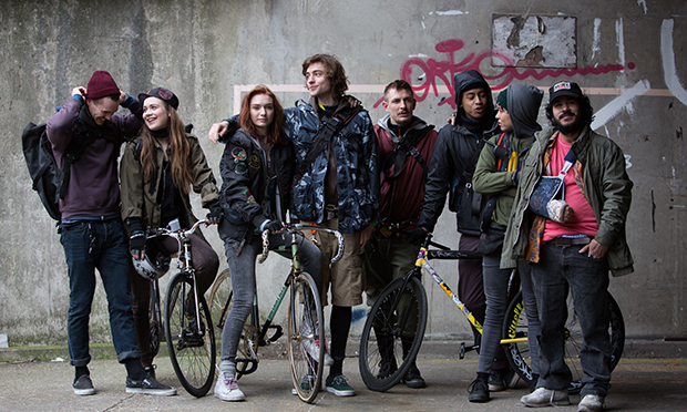 Cycling thiller: Alleycats. Photograph: Christina Solomons