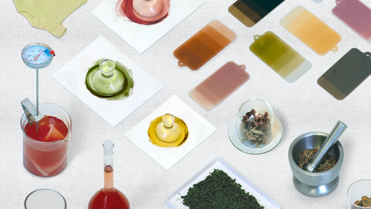 Climate Positive Microbial Colours - natural and bio-derived colours.