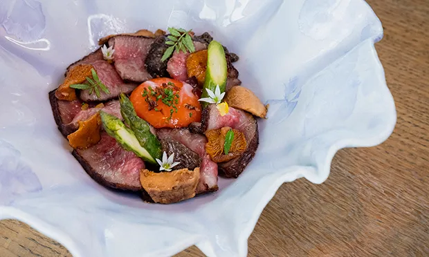 Wood-fire Wagyu Sukiyaki