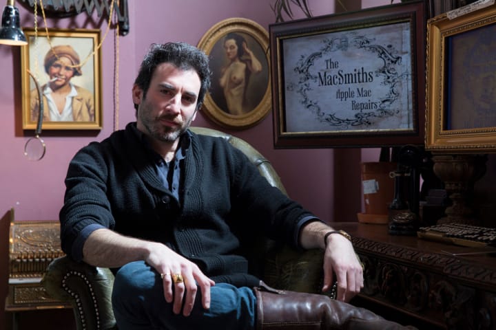 The 'Mac-smith': Paul Marc Davis. Photograph Eleonore de Bonneval