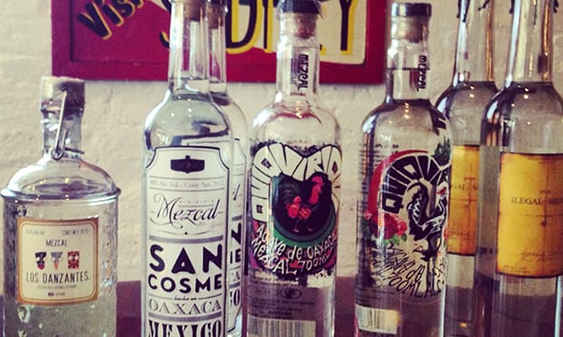 Choose your poison: Mezcal at 184 Hackney Road