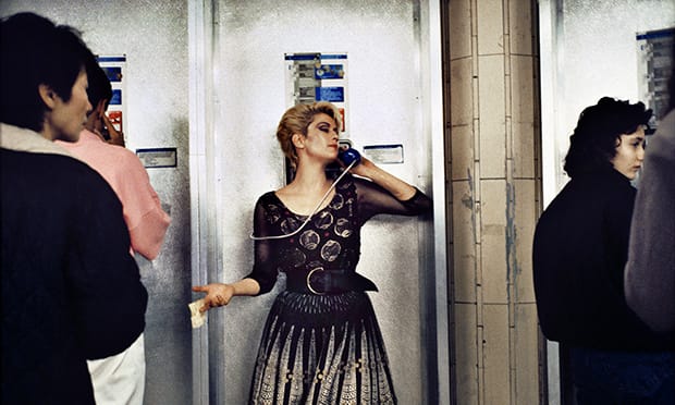 'Woman on Phone' by Bob Mazzer