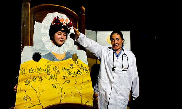 Cecily Nash and star both star as Frida Kahlo in The Frida Kahlo of Penge West