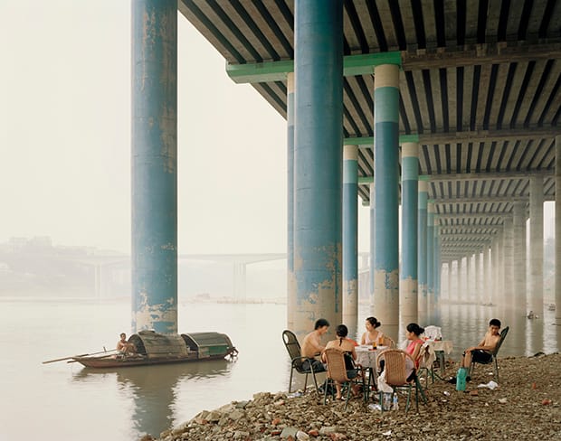 Constructing Worlds_Nadav Kander, Chongqing IV (Sunday Picnic), Chongqing Municipality, 2006