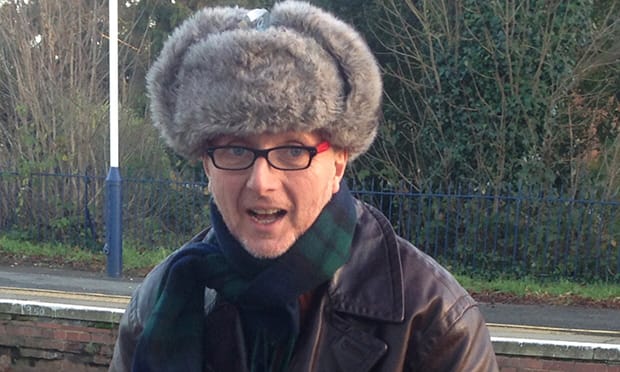 Making a stand for art: Bob and Roberta Smith (Patrick Brill). Photograph courtesy of Bob and Roberta Smith