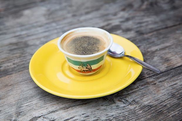 Signature style: Kaffa Coffee in Gillett's Square, December 18, 2014Photgraph: Eleonore de Bonneval