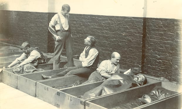 Homeless men in a Salvation Army Shelter c.1900 © The Salvation Army Heritage Centre