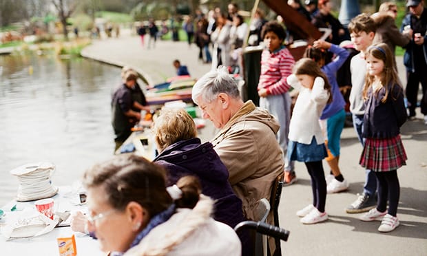 Victoria Park Model Boat Club. Photograph: Travis Elborough