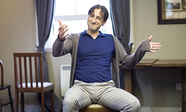 Alastair McGowan as Jimmy Savile. Photograph: Helen Maybanks