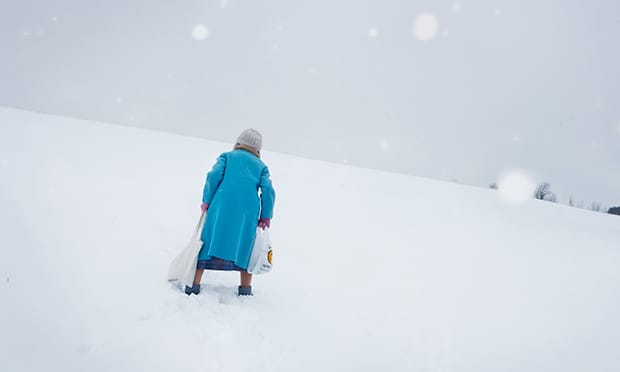 Errands in the Snow. Photograph: Kyoko Hamada