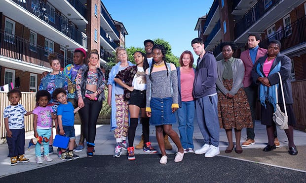 The cast of Chewing Gum