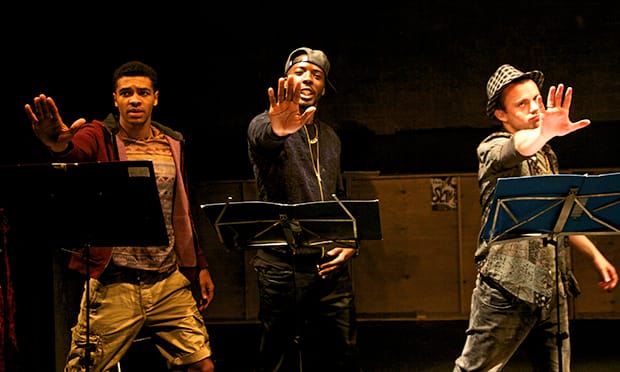 Octagon (L-R Asan N'Jie, Solomon Israel, Harry Jardine) Photograph: Anna Söderblom