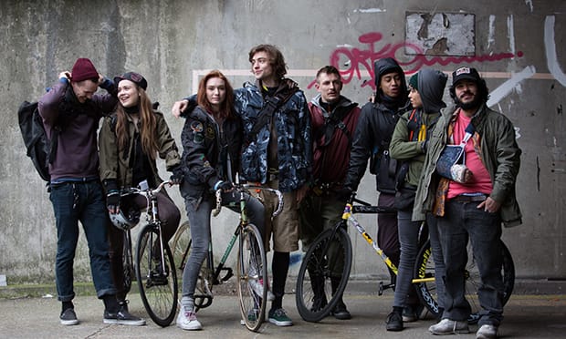 Cycling thiller: Alleycats. Photograph: Christina Solomons