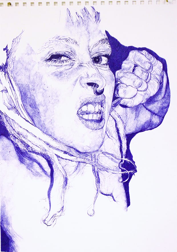 Biro drawing – Sarah Muirhead 620