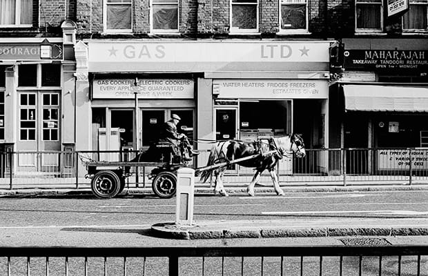 Horse and cart in Hackney