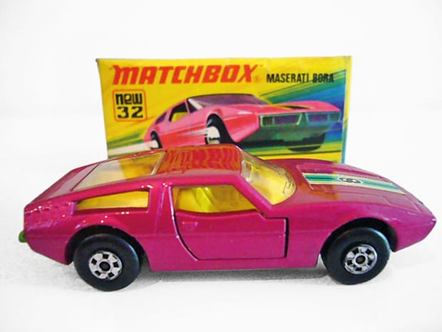 A Matchbox sports car
