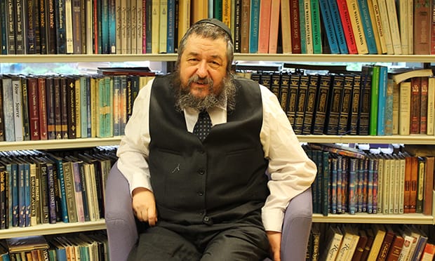 Tzvi Rabin also provides material for the exhibition. Photograph: Hackney Museum