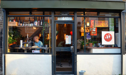 My Neighbours the Dumplings' frontage on Lower Clapton Road