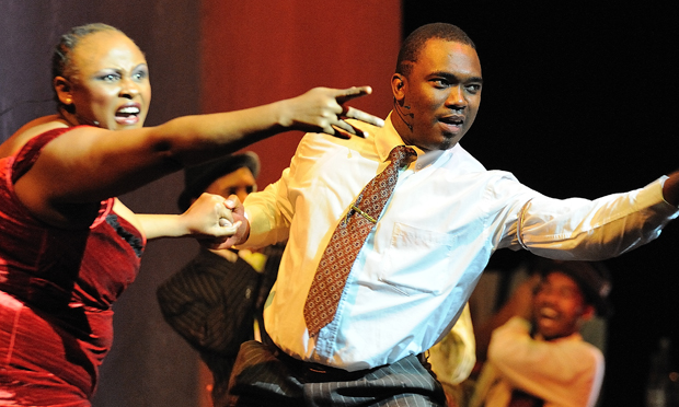 The Mandela Trilogy - an "epic operatic tribute." Photograph: John Snelling