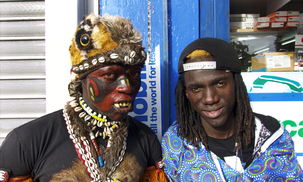 An image from Dalston Carnival, which features in Dalston Street Show. Photograph: Tom Ferrie